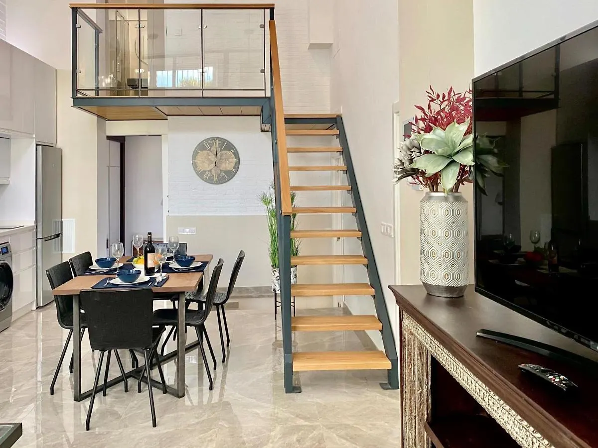 Tr3 Aparcamiento Incluido Familias Loft Almirante Lägenhet Sevilla 0*,  Spanien